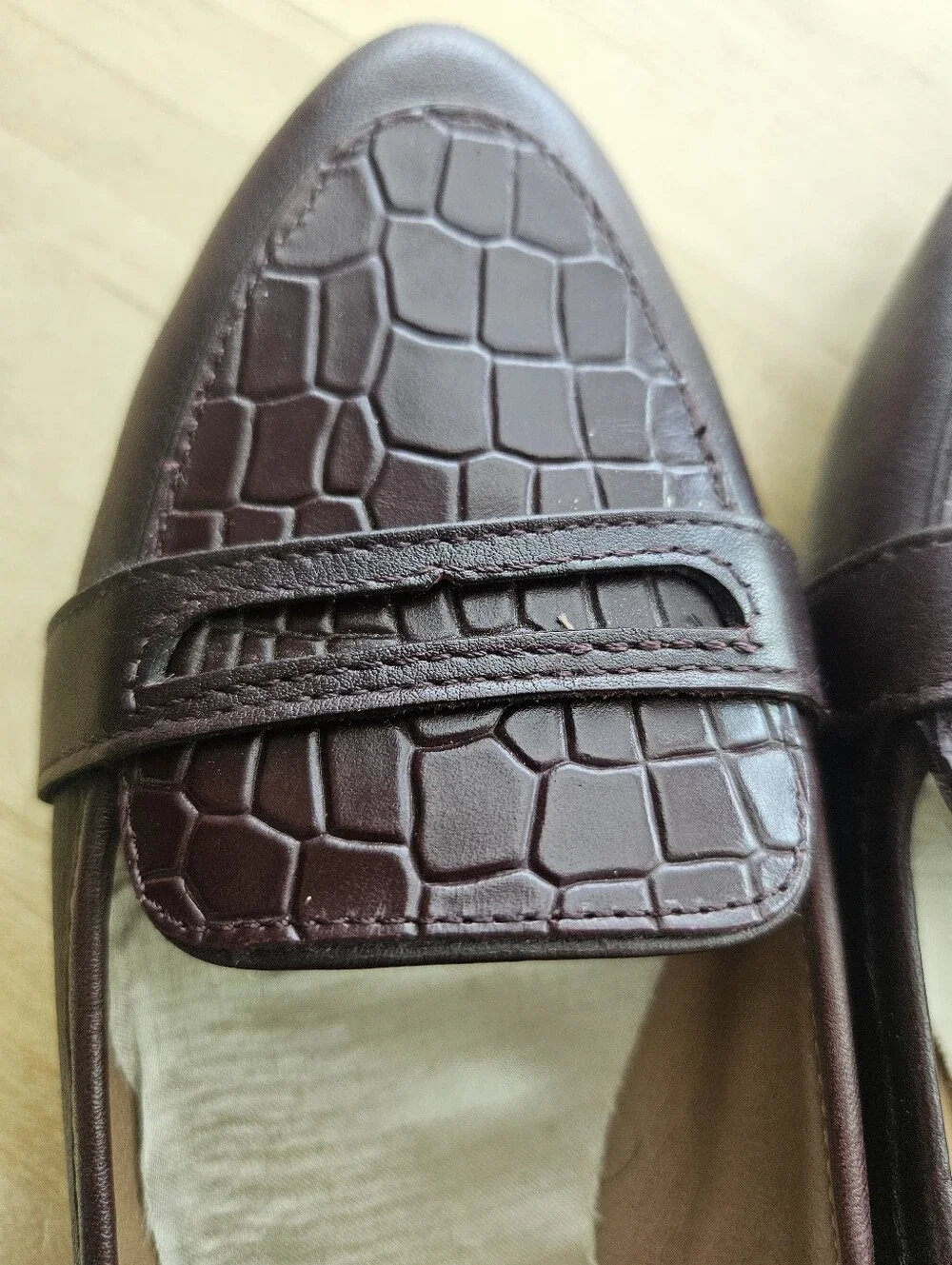 Vionic Savannah Penny Loafers Womens Size‎ 6.5 Brown Leather Flats Classic Shoes